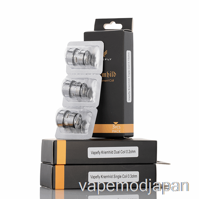 Vape Mod Vapefly クリームヒルト交換コイル 0.2ohm Ni80 シングルメッシュコイル